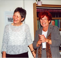 Gisela Peter und B&auml;rbel Klemz