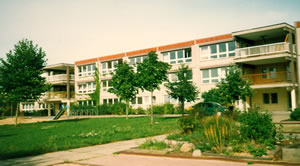 Nachbarschaftshaus Kastanienallee, Ansicht von der Gartenseite